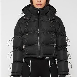 *New* Maniere De Voir Bungee Puffer Coat UK10